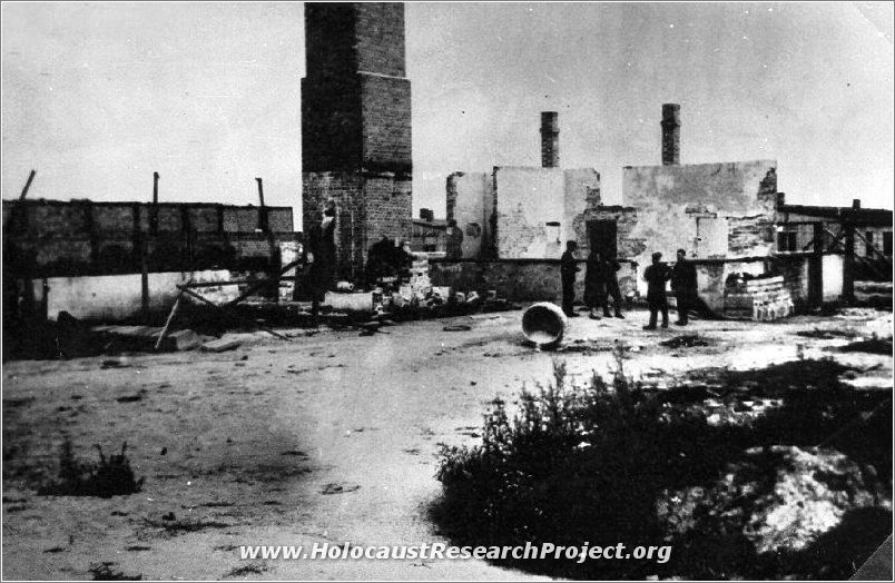 The area of the crematorium at Majdanek